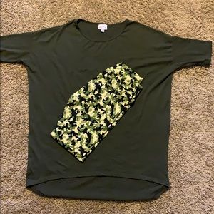 Irma and Camo Leggings